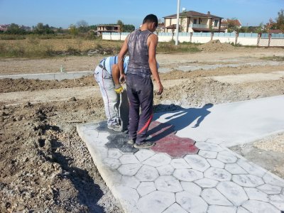 Güllük ve Tuzla Parkı Sert Zemin Uygulamaları